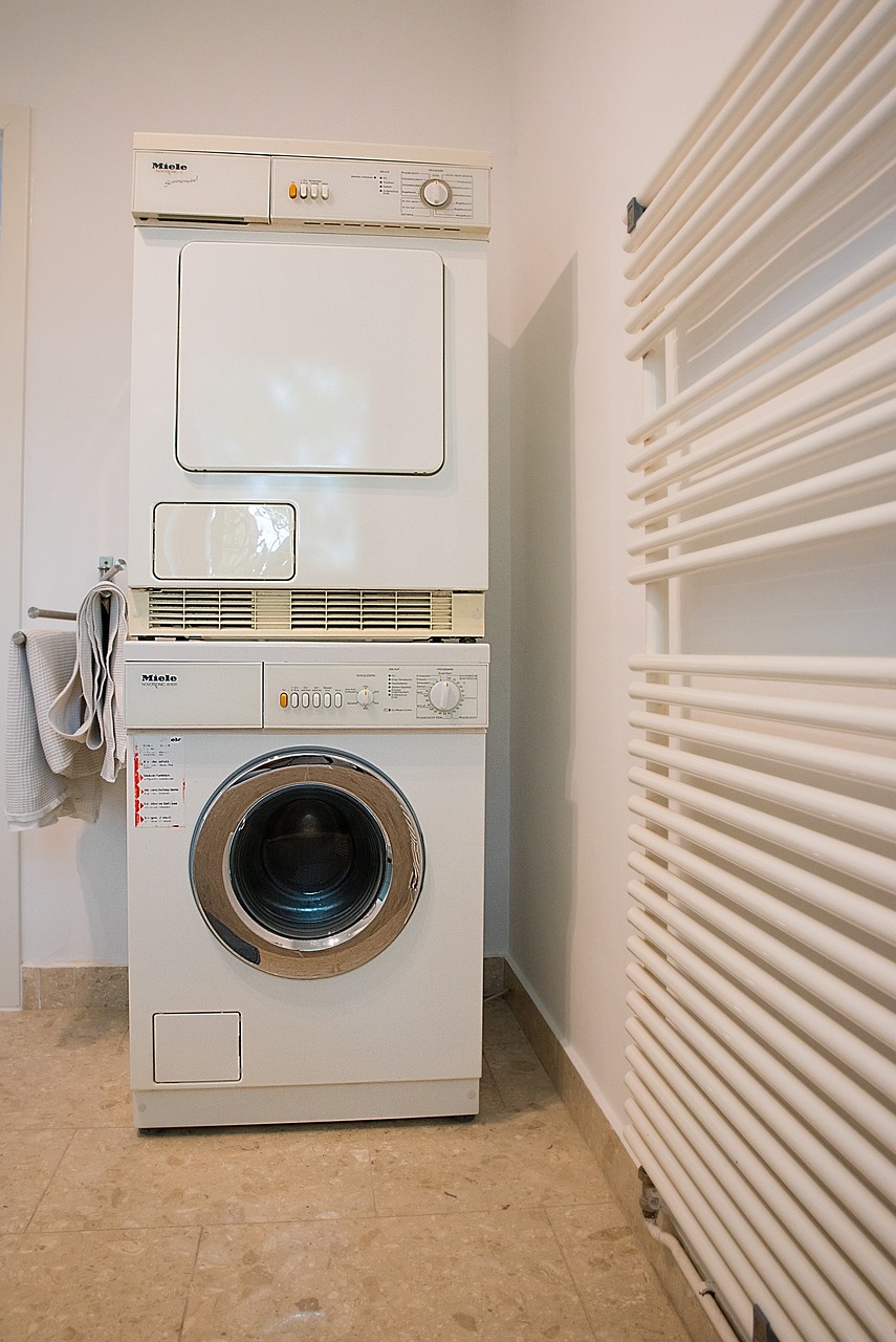 washer and dryer